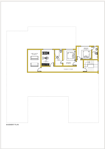 Contour House Basement Plan